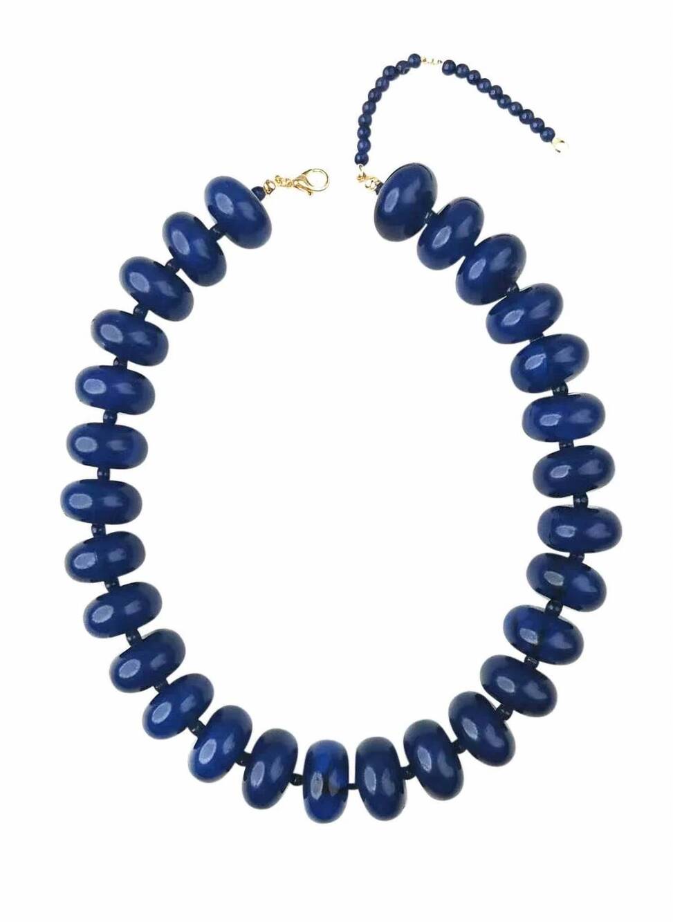 NEW GEMELLI the newport necklace in navy